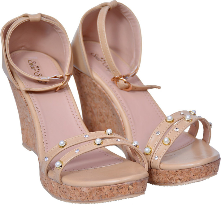 flipkart wedge heels