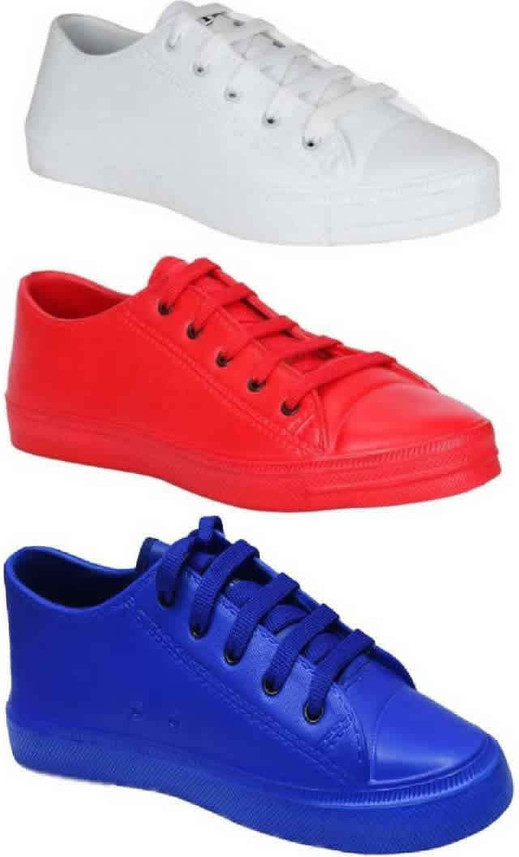 red white and blue tennis shoes