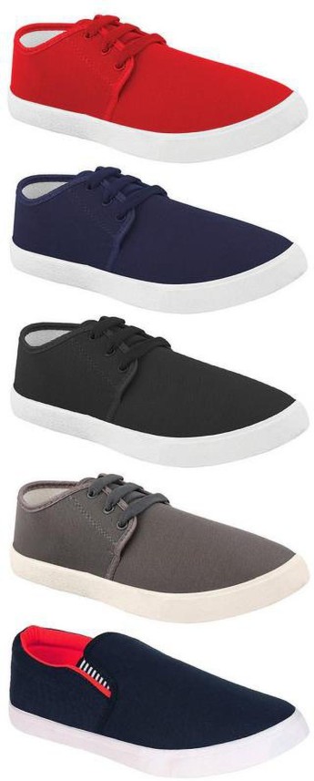 Abisto Combo Pack of 5 Casual Shoes 