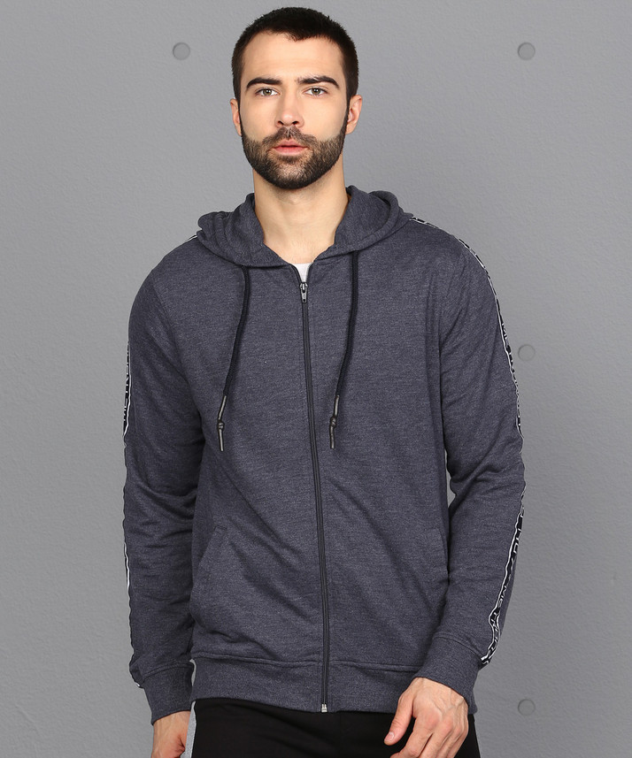 full sleeve solid men's sweatshirt
