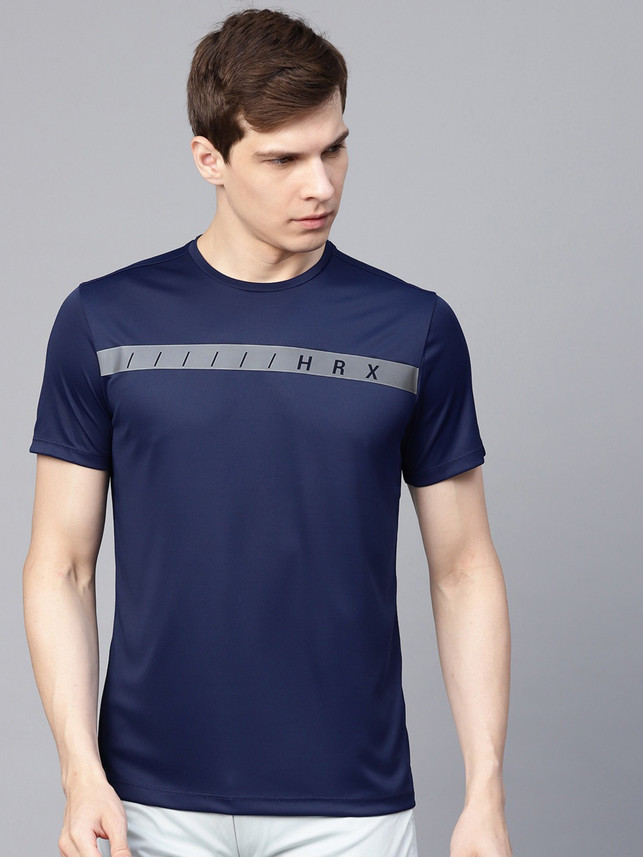 HRX by Hrithik Roshan Solid Men Round 