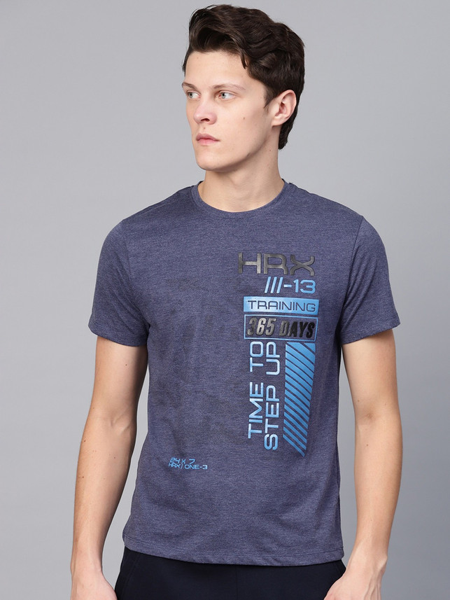 HRX by Hrithik Roshan Printed Men Round 