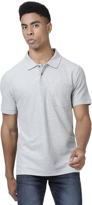 Buy DIXCY SCOTT UNO Solid Men Polo Neck
