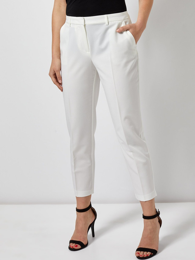DOROTHY PERKINS Regular Fit Women White 