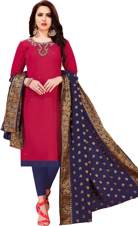 cotton churidar material in flipkart