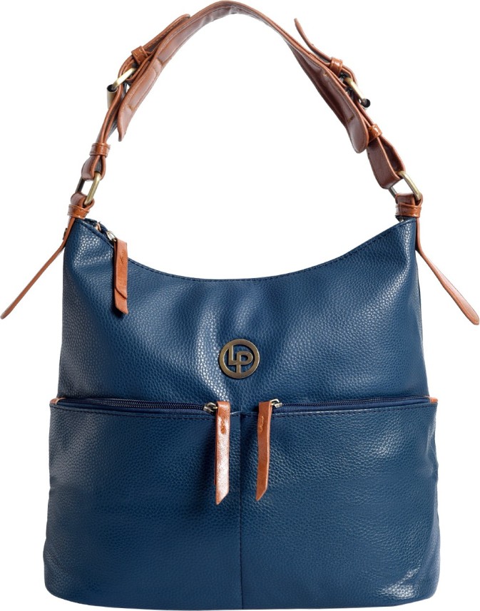 lino perros blue handbag