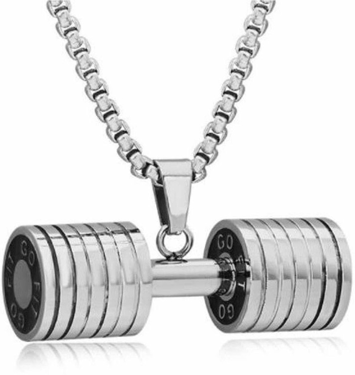 MYKI Gym Inspiration Dumbbell Pendant 