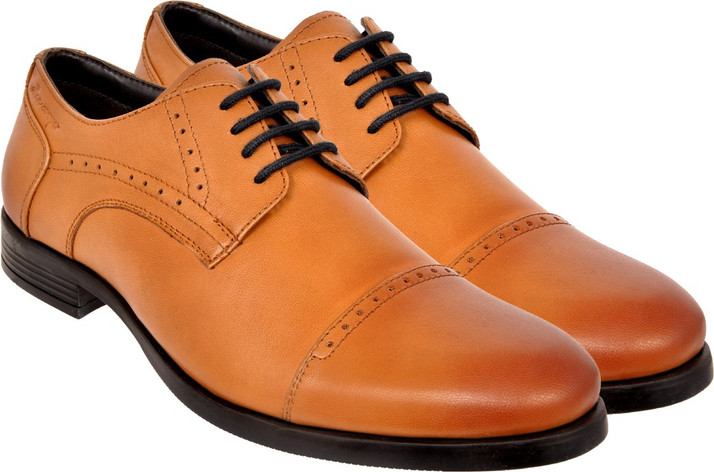 Allen cooper tan formal shoes Clearance
