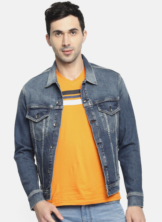 pepe jeans men's regular fit jacket