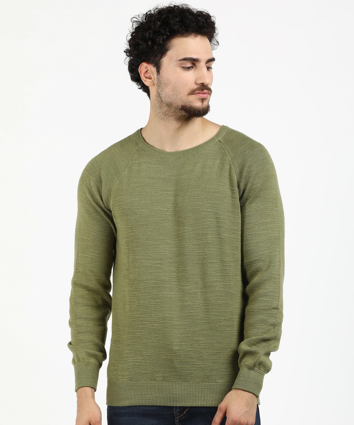 Pepe Jeans Solid Round Neck Casual Men 