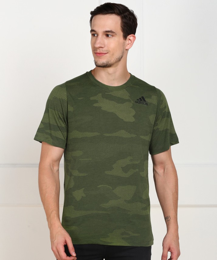 adidas army green shirt