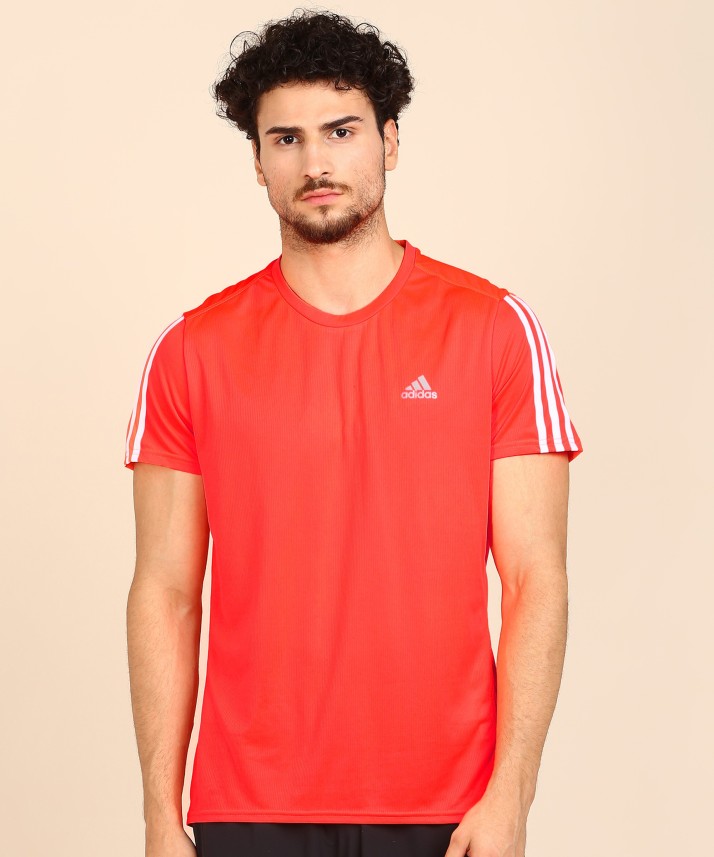 adidas red colour t shirt