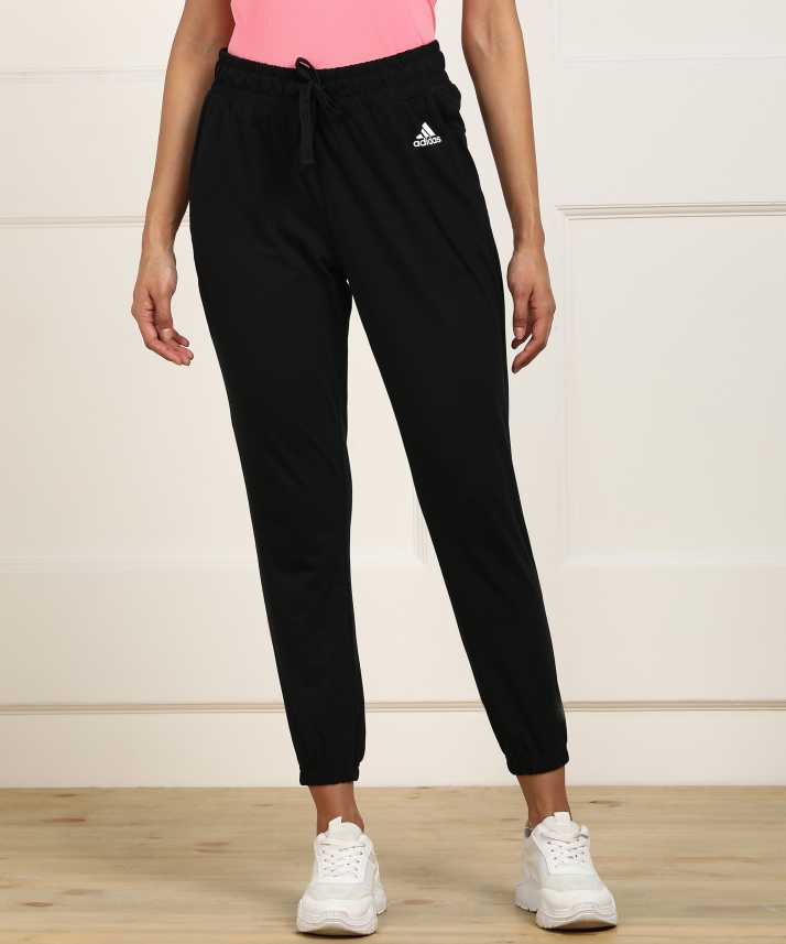 Adidas Solid Women Black Track Pants Buy Adidas Solid Women Black Track Pants Online At Best Prices In India Flipkart Com
