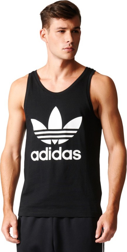 adidas black vest