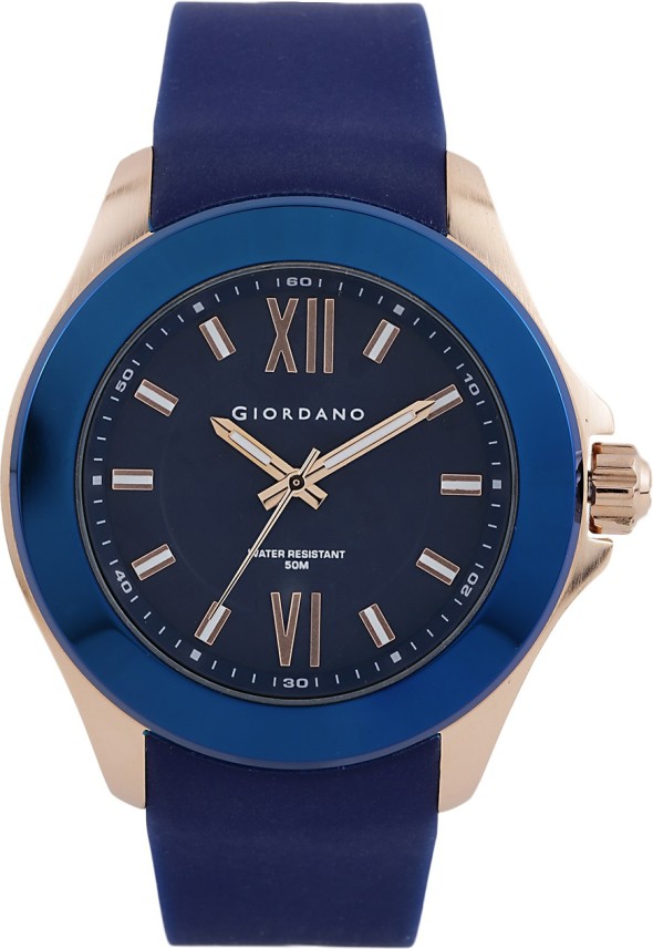 giordano blue watch