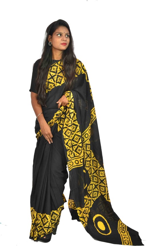 sanganeri print cotton sarees online