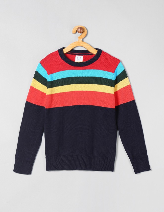 gap multicolor striped sweater