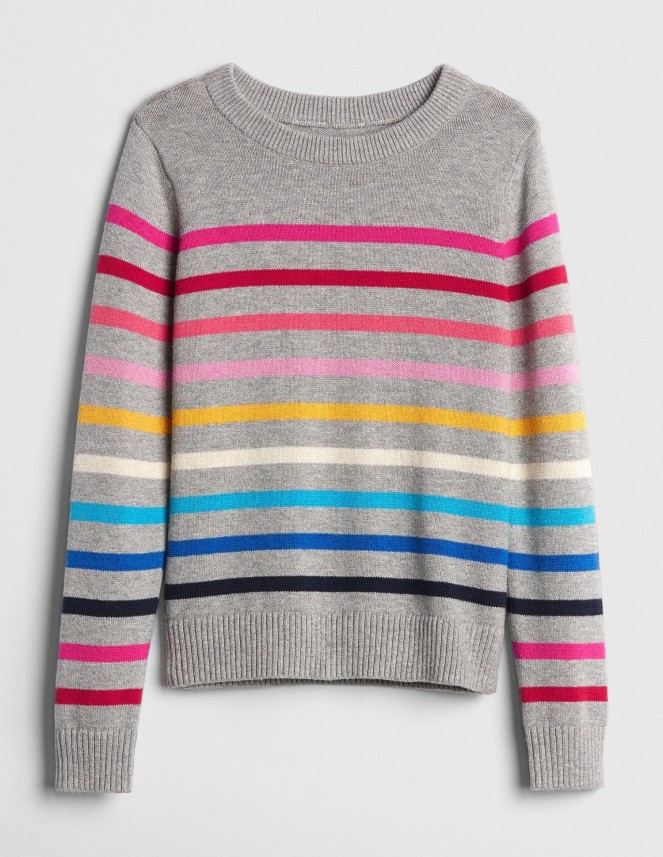 gap multicolor striped sweater