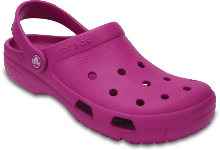 crocs purple sandals