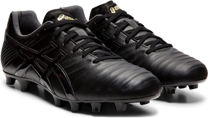 asics football boots black