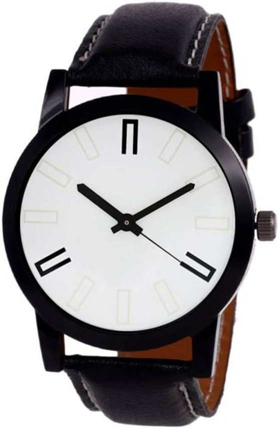 best black leather watches