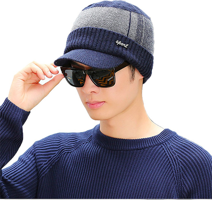 Youstylo Solid, Woven Visor Woolen 