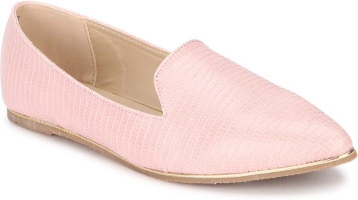 pink slip on sneakers