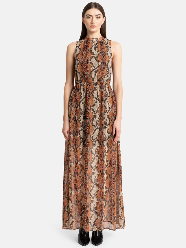 maxi multicolor dress