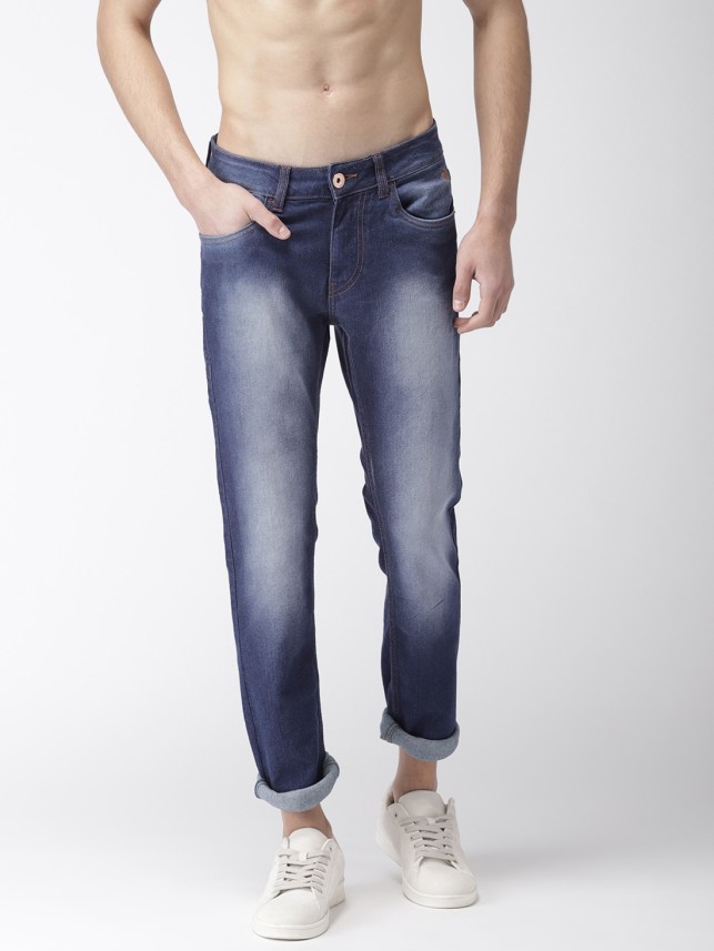 flying machine tapered fit men blue jeans