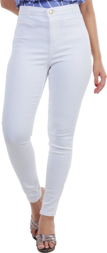 white jeans flipkart