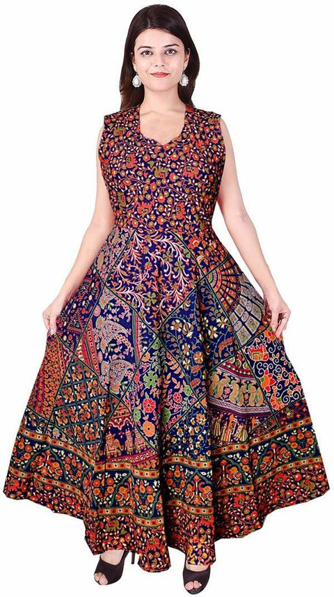 long gown kurti flipkart