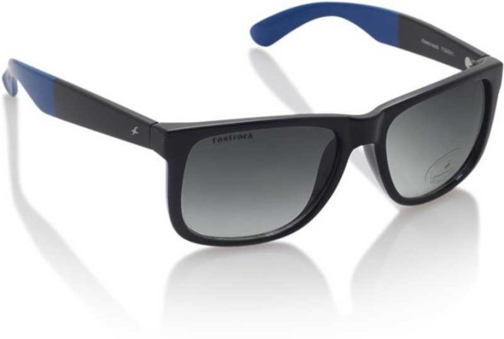 fastrack blue wayfarer sunglasses