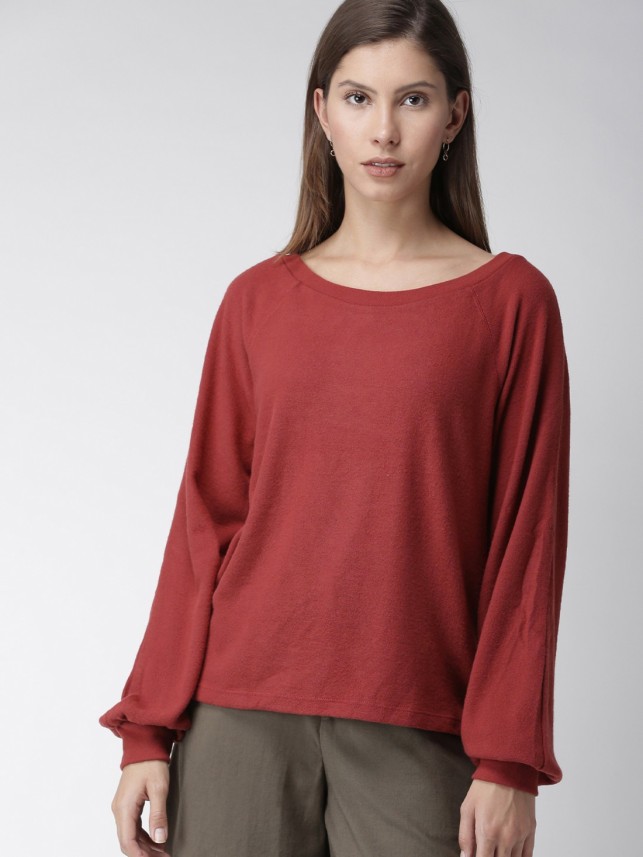 maroon top forever 21