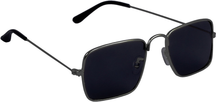 rectangular sunglasses black