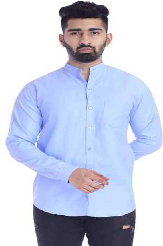 Bs Fashion Men Solid Casual Blue Shirt Buy Bs Fashion Men Solid Casual Blue Shirt Online At Best Prices In India Flipkart Com