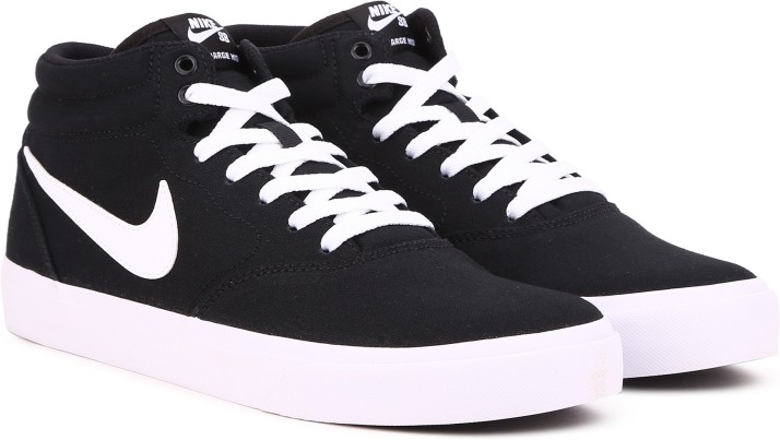 sb charge mid canvas trainers mens