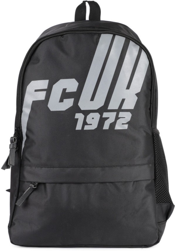 french connection black backpack