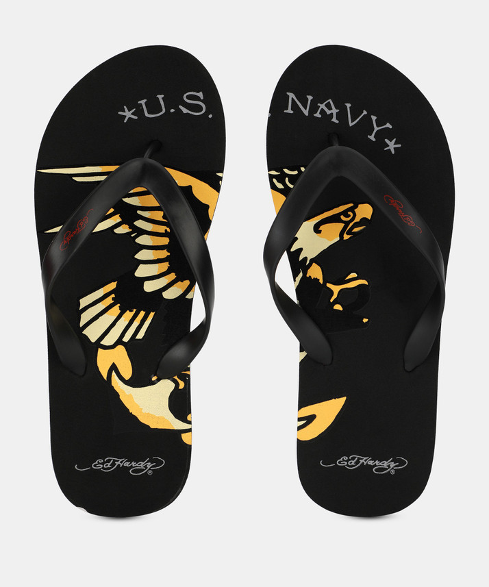 ed hardy flip flops
