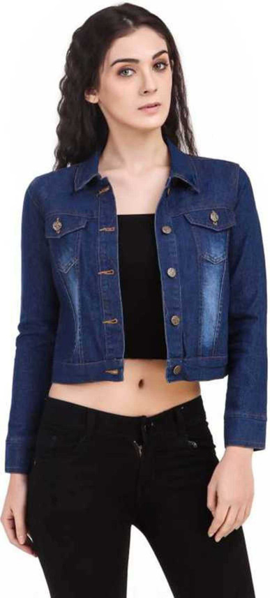 denim jacket for women on flipkart