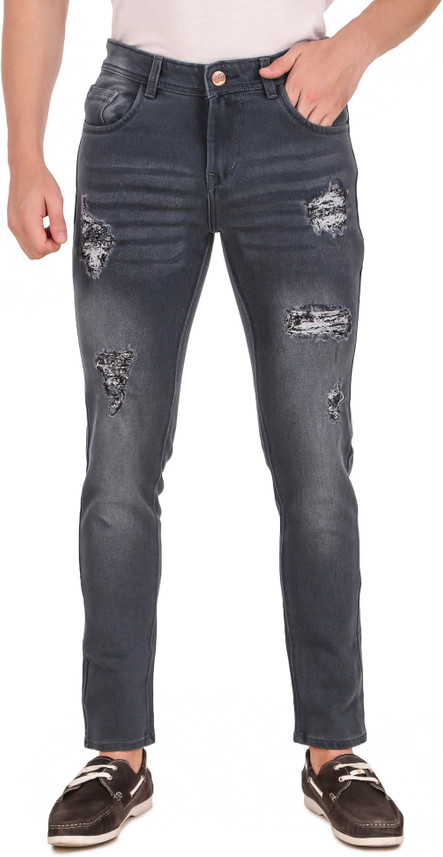 Snaave Slim Men Black, Grey Jeans - Buy 