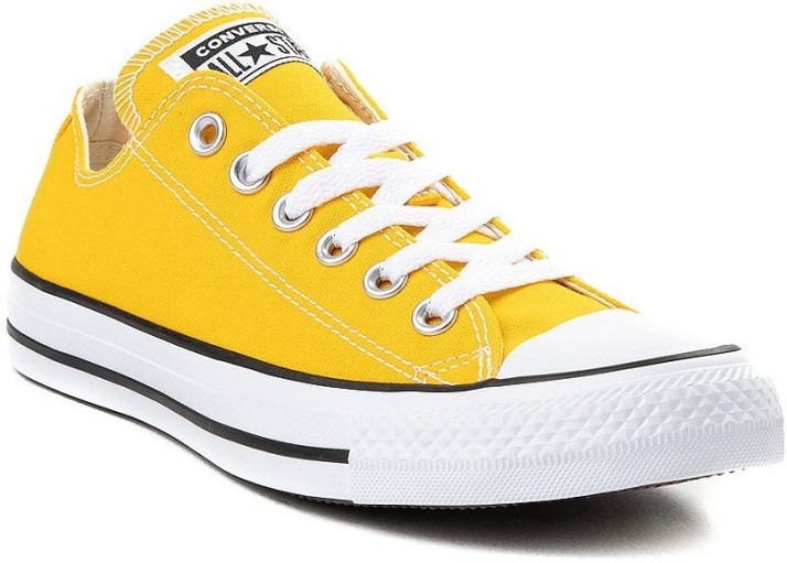 womens yellow converse sneakers