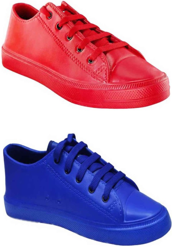 Casual Sneaker For Boy's Red \u0026 Blue 