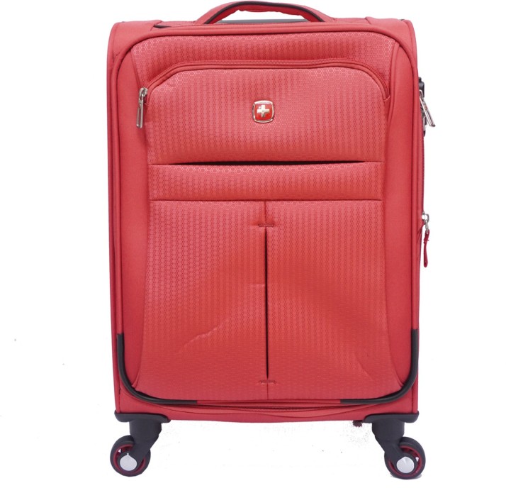 swiss gear luggage red