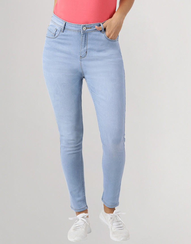 MONTE CARLO Skinny Women Blue Jeans 