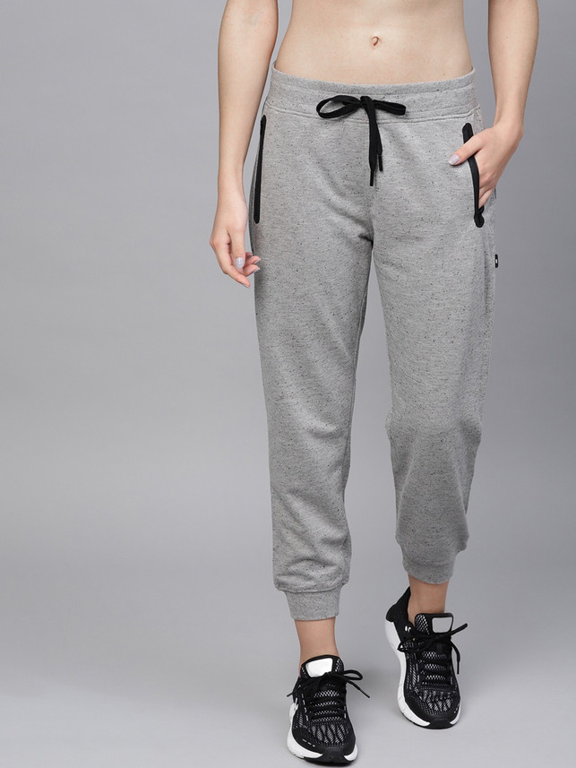 HRX by Hrithik Roshan Solid Women Grey 