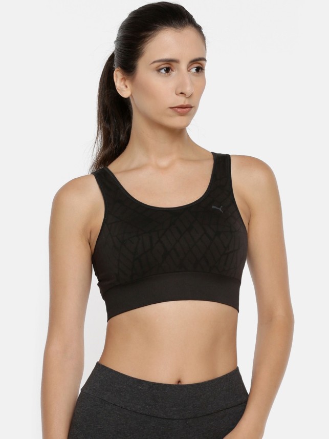 heavily padded sports bra