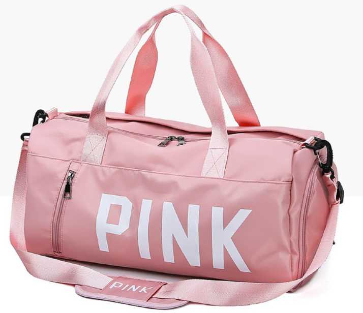 WEISIPU Cute Cat Ballet Dance Duffel Bags for Girls Women Sports Gym Bag with Shoe Compartment Wet Pocket Pink 1 
