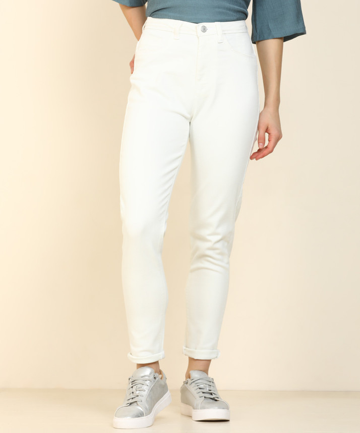 white jeans flipkart
