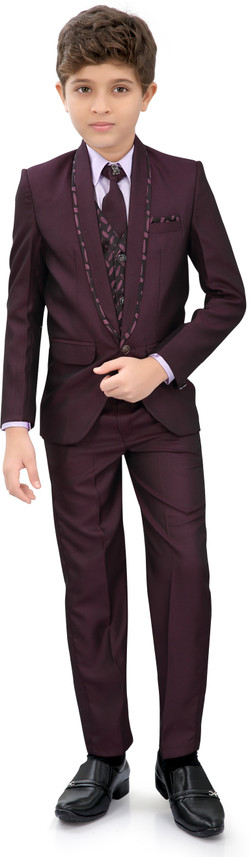 Buy JACKJO Boy's 5-Pcs Coat Suit 