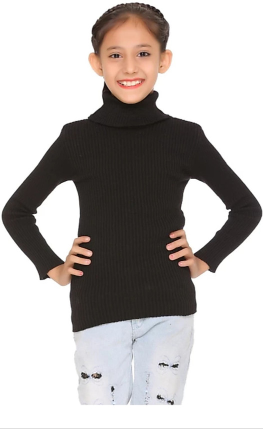 baby girl black sweater